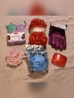 NEW!! Assorted Bath Sponges/Loofah's Bathing Bundle